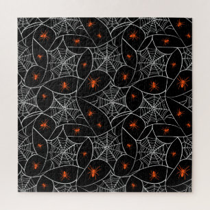 Halloween Web und Spinnen Hintergrund.