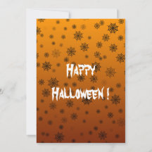 Halloween-Webflachkarte