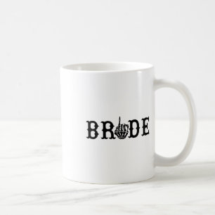 Halloween Wedding Bride Groom Skelett bis zum Tod Kaffeetasse