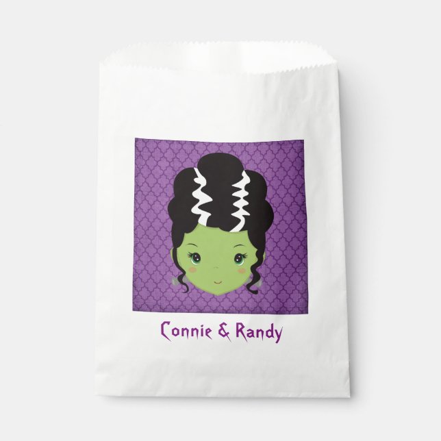 Halloween Wedween Paper Fevor Bag Geschenktütchen (Vorderseite)