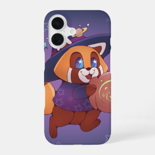 Halloween Weltraum Panda iPhone 16 Hülle