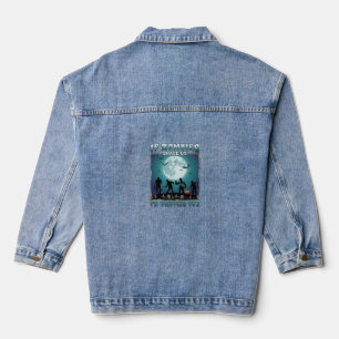 Halloween wenn Zombies uns jagen_1 Jeansjacke