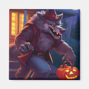 Halloween/Werwolf/Herbst/Herbst Magnet
