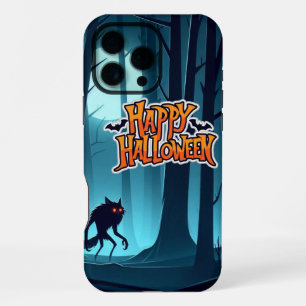 Halloween Werwolf und Kürbis iPhone 16 Pro Max Hülle