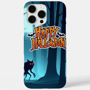 Halloween Werwolf und Kürbis iPhone 16 Pro Max Hülle