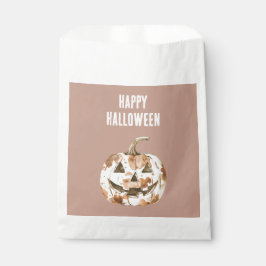 Halloween Western Cowgirl Cowboy Orange Pumpkin Geschenktütchen