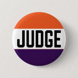 Halloween-Wettbewerbsrichter-Abzeichen Button