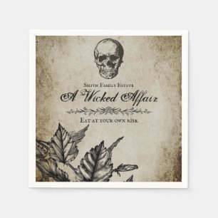 Halloween, Wicked Affäre - Paper Napkins Serviette