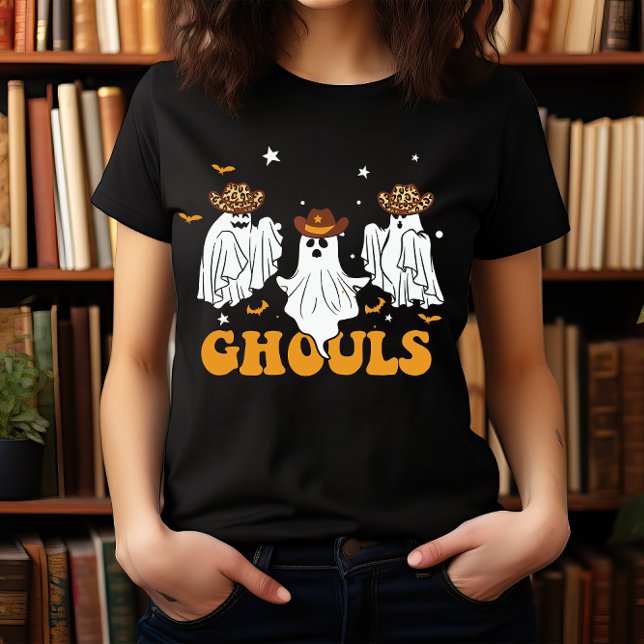 HALLOWEEN WILD WEST COWBOY GHOSTS | GHOULEN T-Shirt (Von Creator hochgeladen)