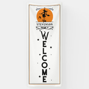 Halloween Willkommen Länge der Tür Banner