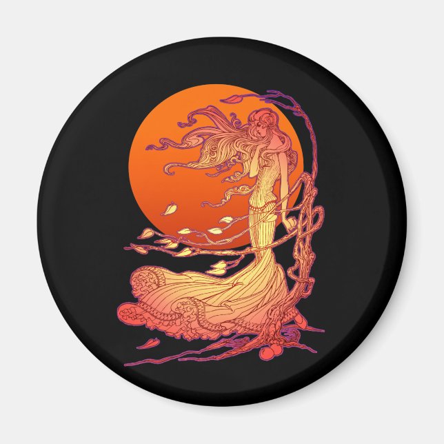 Halloween Wind Magnet (Vorne)