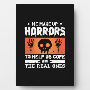 Halloween Wir machen Horror Fotoplatte