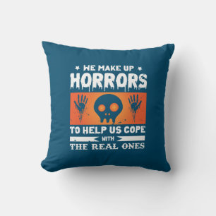Halloween Wir machen Horror Kissen