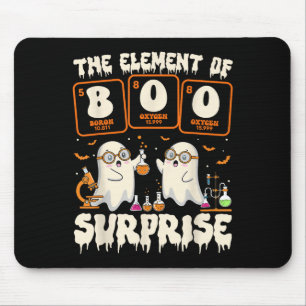 Halloween-Wissenschaft-Geister-Lehrer Das Element Mousepad