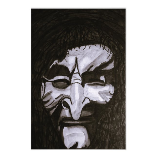 HALLOWEEN WITCH GIBT DAS EVIL AUGE FOTODRUCK (Vorne)