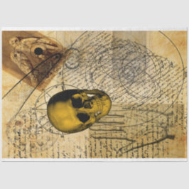 Halloween Witchcraft Alchemy Vintag Ephemera Seidenpapier