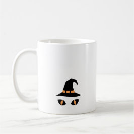 Halloween witchy cat kaffeetasse