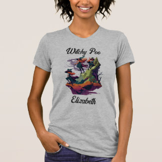 Halloween Witchy Poo T-Shirt, personalisieren T-Shirt