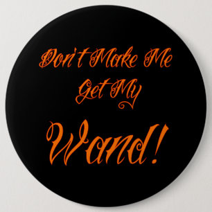 Halloween Witchy Quote Button