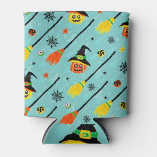 Halloween Witchy Seamless Theme Dosenkühler