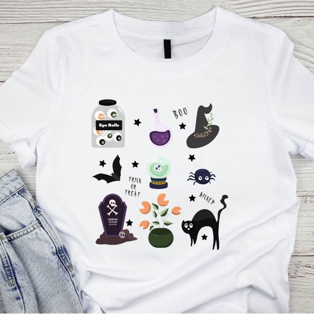Halloween Witchy T-Shirt (Von Creator hochgeladen)
