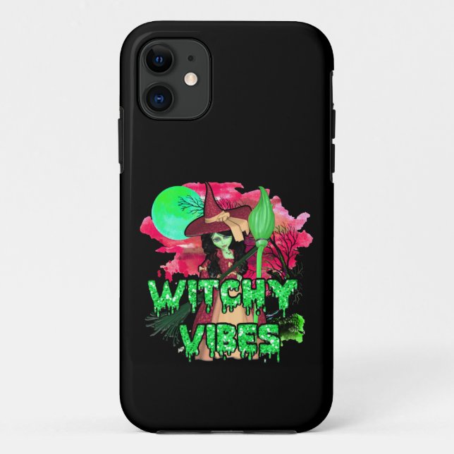 Halloween Witchy Vibes Case-Mate iPhone Hülle (Rückseite)