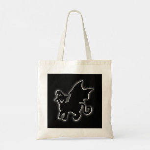 Halloween Witz Bat Cat Tragetasche