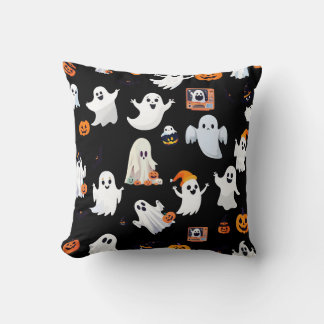 Halloween Witz Ghost Pattern Drehkissen Kissen