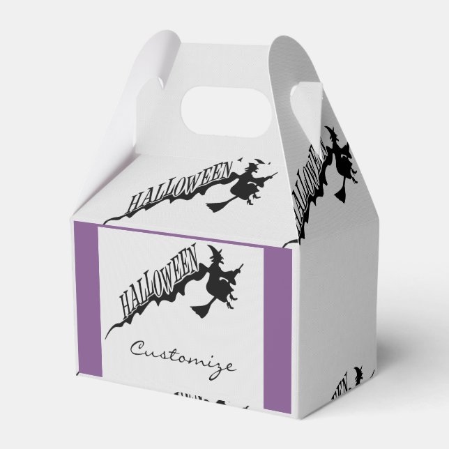 Halloween Witz Riding Broom Thunder_Cove Geschenkschachtel (Vorderseite)