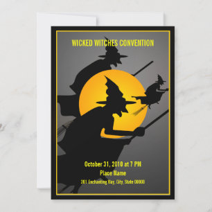 Halloween Witzen Convention Funny Party Einladung