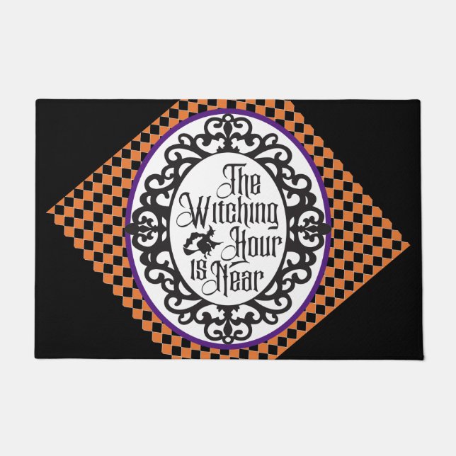 Halloween Wohngestaltung Doormat Fußmatte (Vorderseite)