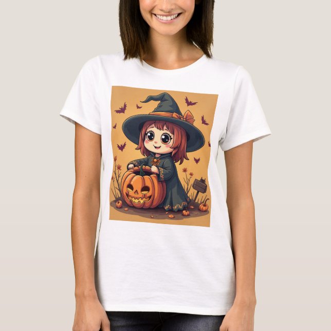 Halloween Women's Basic T - Shirt (Vorderseite)