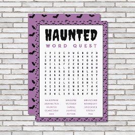 Halloween Word Search Game | Spuk Word Games