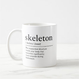 Halloween-Wörterbuch | Gruselige Saison Humor-Gesc Kaffeetasse