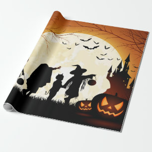 Halloween-Wrapper Geschenkpapier