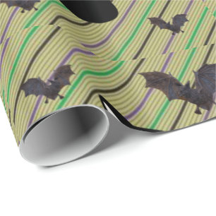 Halloween Wrapping Paper, Black Cat Geschenkpapier