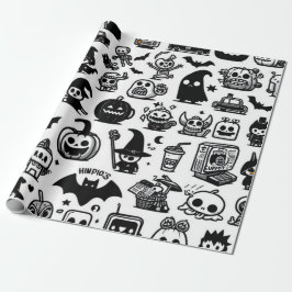 Halloween Wrapping Paper Geschenkpapier