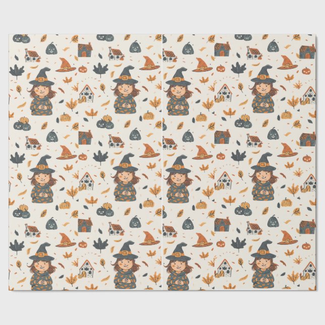 Halloween Wrapping Paper Geschenkpapier (Saum)
