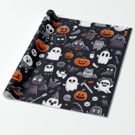 Halloween Wrapping Paper Geschenkpapier