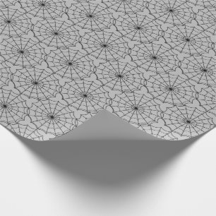Halloween Wrapping Paper-Spider Webs Geschenkpapier