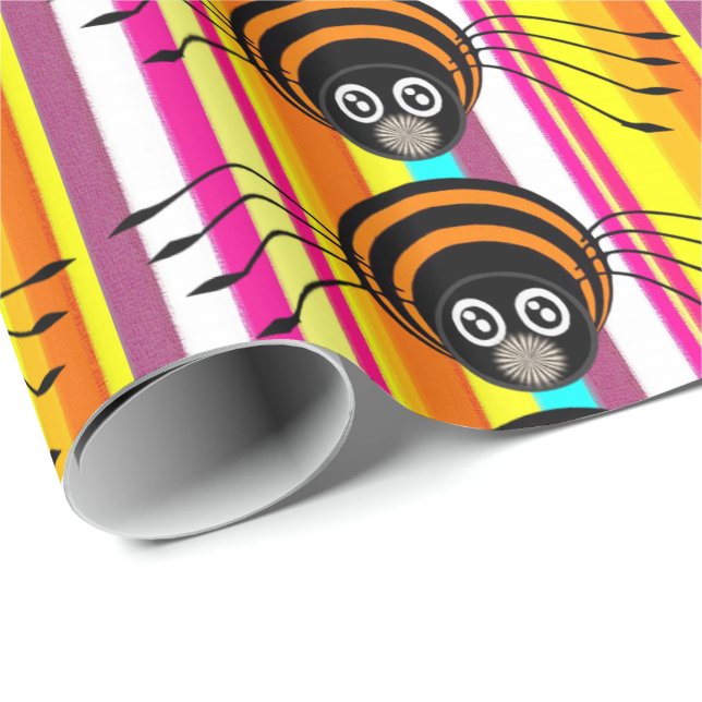 Halloween Wrapping Paper, Spinne Geschenkpapier (Rolleneckpunkt)