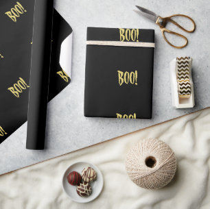 Halloween Wrapping Paper von Poet Adiela Akoo Geschenkpapier