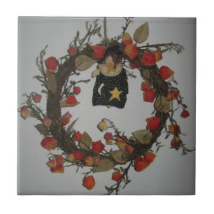 Halloween Wreathe Fliese