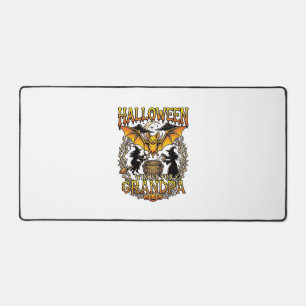 Halloween-Wünsche Opa Fledermaus Hexen Kessel_1 Schreibtischunterlage
