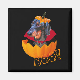 Halloween-Wurstkürbis Magnet
