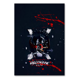 Halloween X-Party Tischnummer