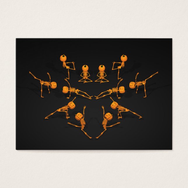 Halloween-Yoga-Klasse (Vorderseite)