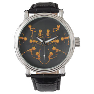 Halloween-Yoga-Klasse Armbanduhr