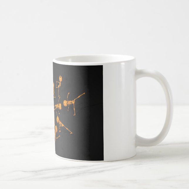 Halloween-Yoga-Klasse Kaffeetasse (Rechts)