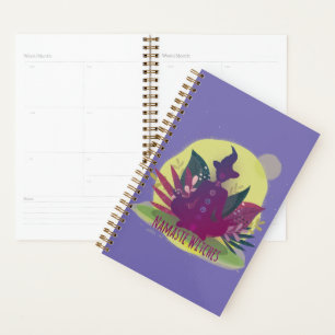 Halloween Yoga Namaste Hexen Planer